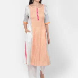 Span Striped Printed Cotton Kurta-picture-57