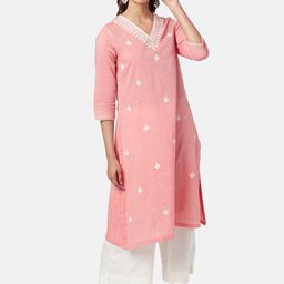 RANGMANCH BY PANTALOONS Women Ethnic Motifs Embroidered Thread Work Kurta-image-35