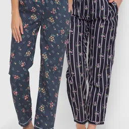 FashionRack Women Pack of 2 Printed Lounge Pants-picture-28