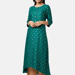 YU by Pantaloons Ethnic Motifs Printed Kurta-image-64