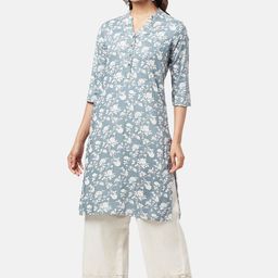 RANGMANCH BY PANTALOONS Floral Printed Kurta-image-92