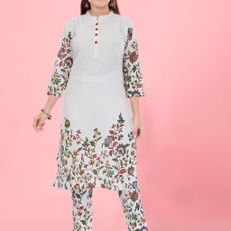 Sangria Girls Printed Cotton Kurta-picture-40