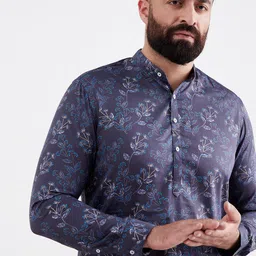 MR BUTTON Men Floral Kurta-52