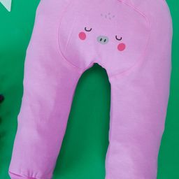 POKORY Unisex Kids Pink & Blue Pack Of 3 Lounge Pants With Diaper Fit-picture-56