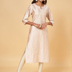 RANGMANCH BY PANTALOONS Ethnic Motifs Printed Kurta-image-95