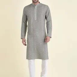 TABARD Men Cotton Printed Kurta-image-85