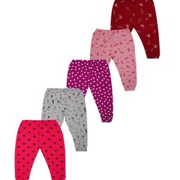 Kiddeo Boys Pack Of 5 Printed Lounge Pant-image-14