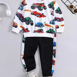 Googo Gaaga Boys Printed Long Sleeves Cotton T-shirt With Pyjamas-27