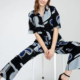 Zeyo Women Printed Co-Ords-picture-42