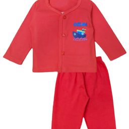 BAESD Unisex Kids Printed Shirt with Pyjamas-54
