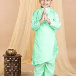 Cutiekins Boys Straight Kurta with Pyjamas-picture-55