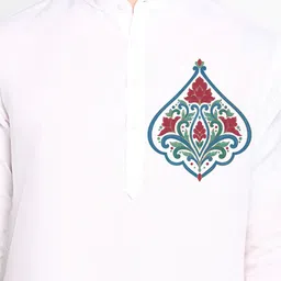 DEVOILER Ethnic Motifs Printed Regular Kurta with Pyjamas image 2