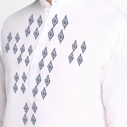 DEVOILER Ethnic Motifs Printed Kurta With Pyjamas image 2