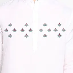 DEVOILER Ethnic Motifs Printed Regular Kurta with Pyjamas image 2