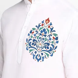 DEVOILER Ethnic Motifs Printed Regular Kurta With Pyjamas image 2
