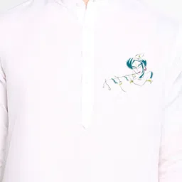 DEVOILER Quirky Printed Regular Kurta With Pyjamas image 2