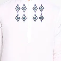 DEVOILER Ethnic Motifs Printed Kurta with Pyjamas image 2
