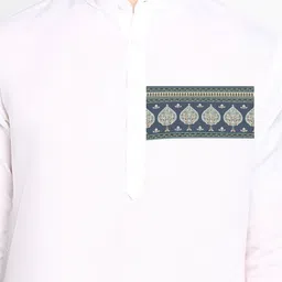 DEVOILER Ethnic Motifs Printed Regular Kurta with Pyjamas image 2