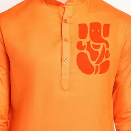 DEVOILER Ethnic Motifs Printed Kurta With Pyjamas image 2