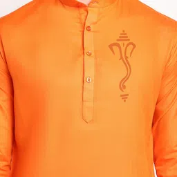 DEVOILER Ethnic Motifs Printed Kurta With Pyjamas image 2