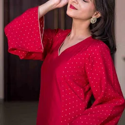Label Shaurya Sanadhya Regular Chanderi Silk Kurta with Pyjamas image 2