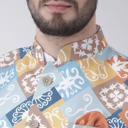 Hangup Men Kurta & Pyjamas With Nehru Jacket image 2