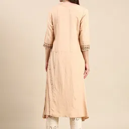 SHOWOFF Ethnic Motifs Printed Block Print Kurta image 2