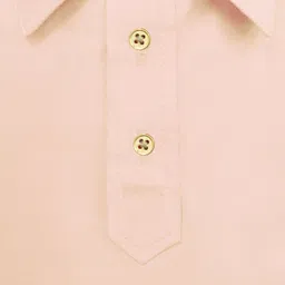 a.t.u.n. A T U N Boys Peach-Coloured Regular Kurta with Pyjamas image 2