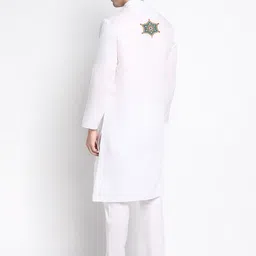 DEVOILER Ethnic Motifs Printed Regular Kurta with Pyjamas image 4