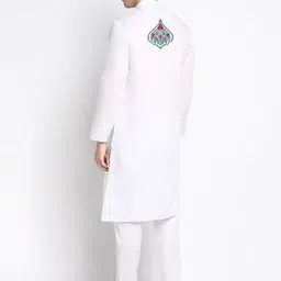 DEVOILER Ethnic Motifs Printed Regular Kurta with Pyjamas image 4