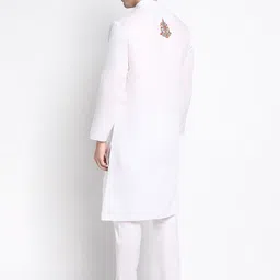 DEVOILER Ethnic Motifs Printed Kurta with Pyjamas image 4