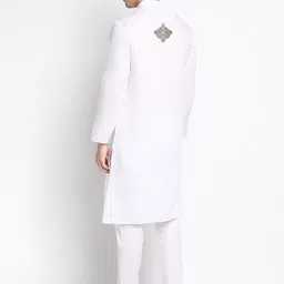 DEVOILER Ethnic Motifs Printed Kurta with Pyjamas image 4