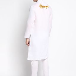 DEVOILER Ethnic Motifs Printed Regular Kurta with Pyjamas image 4