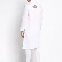 DEVOILER Ethnic Motifs Printed Regular Kurta With Pyjamas image 4