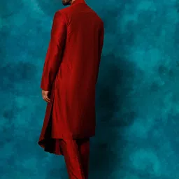 SHRESTHA BY VASTRAMAY Pleated Kurta With Pyjamas image 5