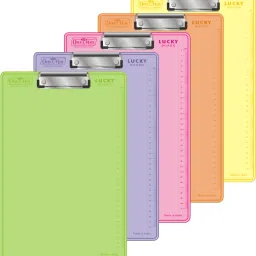 Examinatin Board | Unbreakable Paper Clipboards Flexible Board | Lucky Examboard-image-18