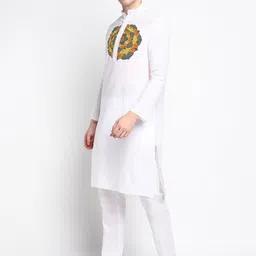 DEVOILER Ethnic Motifs Printed Regular Kurta With Pyjamas image 5