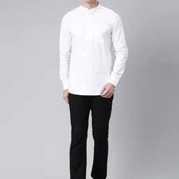 Kryptic Men White Kurta image 3