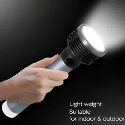 50W Laser LED Torch + Bright Back Tube Rechargeable with Charger 8 hrs Torch Emergency Light-picture-19