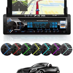 Media Player With Phone Holder MP3 Player with BT/FM/USB/AUX For-SLK350 Car Stereo-26