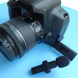 pay pay K-35 3.5mm Aux Dual Receivers 2 - Mics 1 Input Wireless Collar Microphone LIGHTNING AND C-TYPE image 5