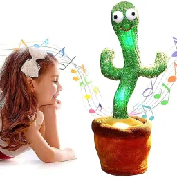 Dancing Cactus Toy | LED Lights & Talking Musical Dancing Cactus Toy for kids-picture-28
