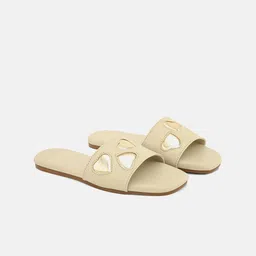 ALL TABS OPEN Embellished Open Toe Flats-29