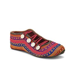 Apratim Women Ballerinas Flats with Western - Embellished-picture-15