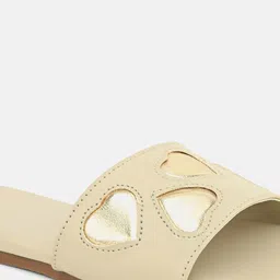 ALL TABS OPEN Embellished Open Toe Flats image 3
