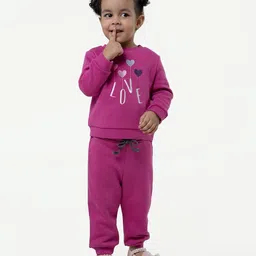 One Friday Infants Girls Printed T-shirt with Pyjamas-52