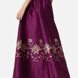studio rasa Block Printed Flared Maxi Skirt image 4