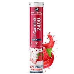 Naturyz L-Carnitine 2400mg Effervescent,  15 tablet(s)  Water Melon Masala -60