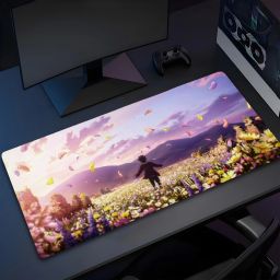 Eshaaver Animie Printed Laptop & Desktop Mat /Desk Pad with Spill Proof Quality-DMAOT027 Mousepad-28