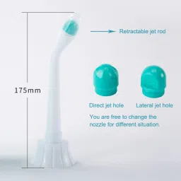 Portable bidet, Jet Spray for Toilet | Retractable, 2 angled Nozzles ND200 Manual Bidets-image-98